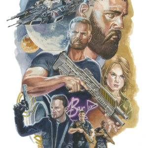 EXPANSE: A LITTLE DEATH #4 J.G. Jones virgin RI cover D