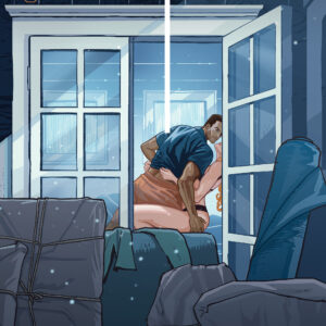 VOYEUR #4 Isaac Goodhart cover A VOYEUR #4 Isaac Goodhart cover A