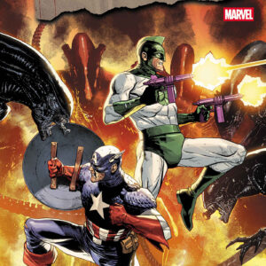 ALIEN VS CAPTAIN AMERICA #3 Leinil Francis Yu cover A