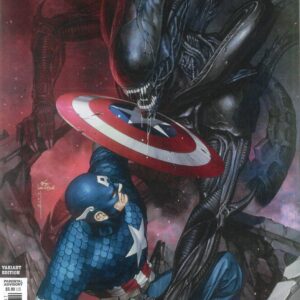 ALIEN VS CAPTAIN AMERICA #1: Inhyuk Lee cover C ALIEN VS CAPTAIN AMERICA #1: Inhyuk Lee cover C