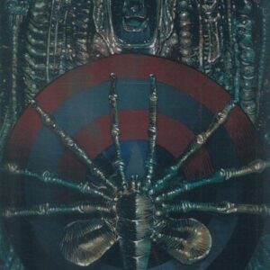 ALIEN VS CAPTAIN AMERICA #1: Dan Panosian Foil cover B ALIEN VS CAPTAIN AMERICA #1: Dan Panosian Foil cover B