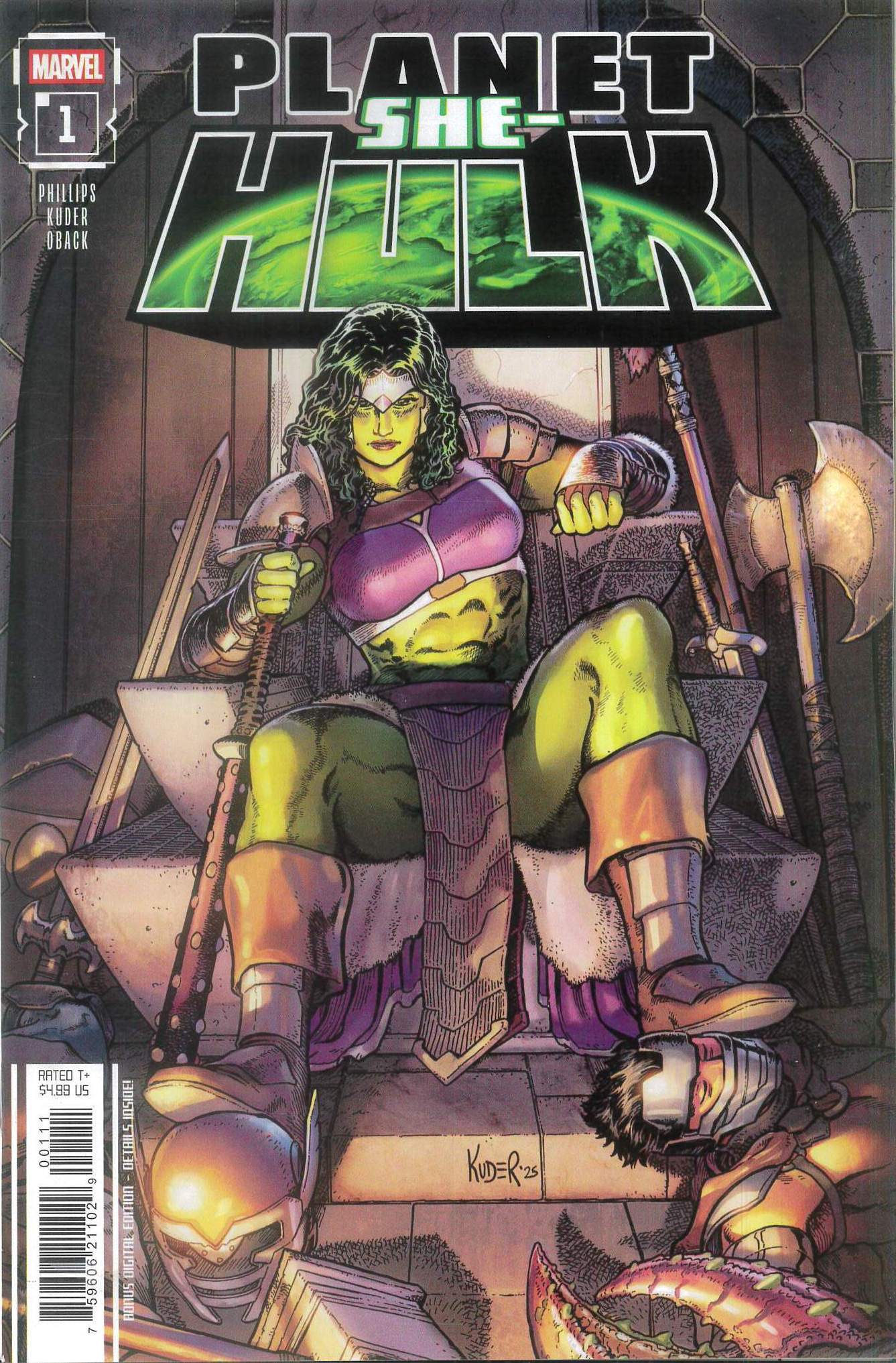 PLANET SHE-HULK #1: Aaron Kuder cover A PLANET SHE-HULK #1: Aaron Kuder cover A