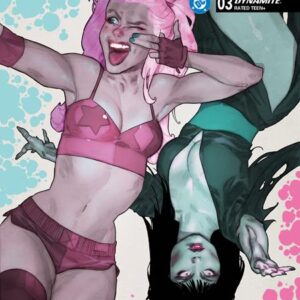 HARLEY QUINN X ELVIRA #4 Ben Caldwell cover D