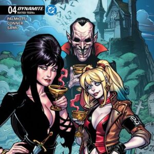 HARLEY QUINN X ELVIRA #4 Chad Hardin cover B
