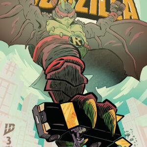TEENAGE MUTANT NINJA TURTLES X GODZILLA #3 Juni Ba cover B TEENAGE MUTANT NINJA TURTLES X GODZILLA #3 Juni Ba cover B
