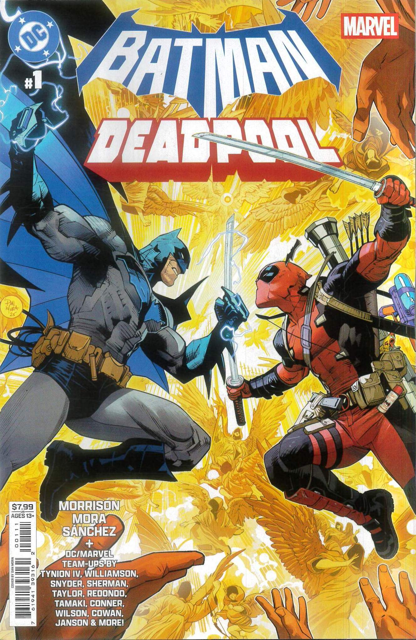 DC/MARVEL: BATMAN/DEADPOOL #1: Dan Mora cover A DC/MARVEL: BATMAN/DEADPOOL #1: Dan Mora cover A