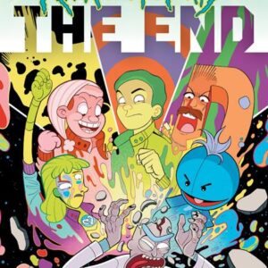 RICK AND MORTY: THE END #2 Dave Bardin cover A RICK AND MORTY: THE END #2 Dave Bardin cover A