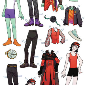 MONSTER HIGH: BOOMUDA TRIANGLE #1 Bowen McCurdy Paper Dolls cover C