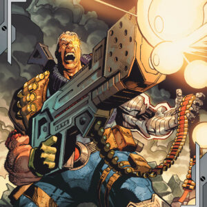 INGLORIOUS X-FORCE #1 Geoff Shaw X-Men Trading Card cover E