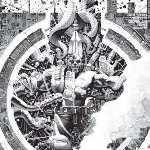 PLANET DEATH: PLANET-SIZED EDITION #1 Tomas Giorello B&W cover B