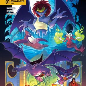 GARGOYLES/DARKWING DUCK #1 Ciro Cangialosi cover D