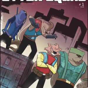 OTTER SQUAD #1 J. Hammond TMNT #1 Homage cover B