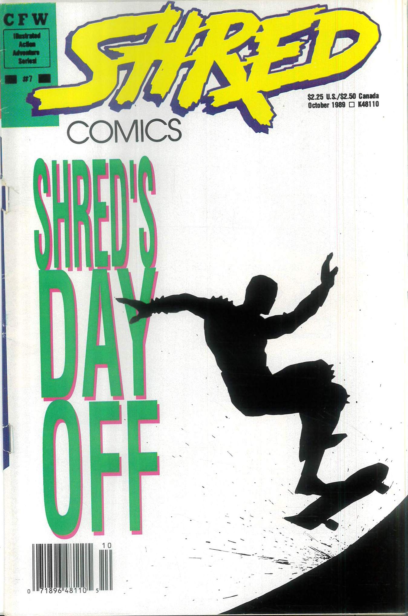 SHRED: THE SKATEBOARD MAGAZINE #7 SHRED: THE SKATEBOARD MAGAZINE #7