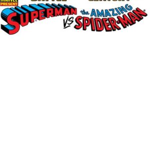 SUPERMAN VS AMAZING SPIDER-MAN #1 2026 50th Anniversary Facsimile (Blank Sketch cover D)