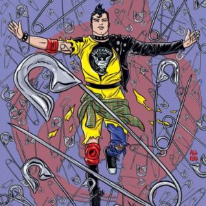 SUPERMAN UNLIMITED #9 Michael Allred Punk Rock cover F