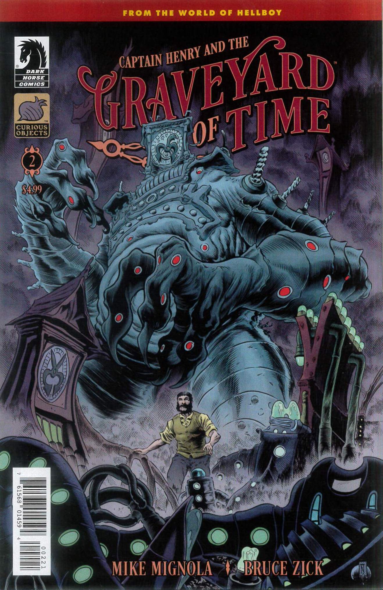CAPTAIN HENRY AND THE GRAVEYARD OF TIME #2: Troy Nixey cover B CAPTAIN HENRY AND THE GRAVEYARD OF TIME #2: Troy Nixey cover B