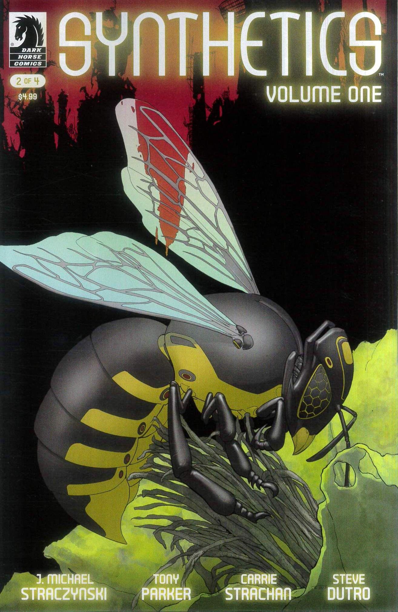 SYNTHETICS PART ONE #2: Tony Parker cover A SYNTHETICS PART ONE #2: Tony Parker cover A