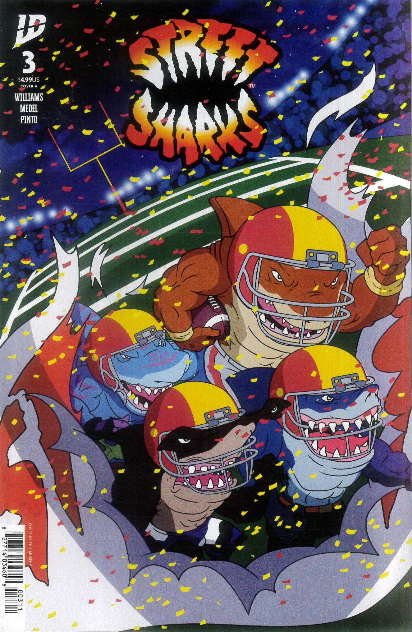 STREET SHARKS (2025 SERIES) #3: Philip Murphy cover A STREET SHARKS (2025 SERIES) #3: Philip Murphy cover A