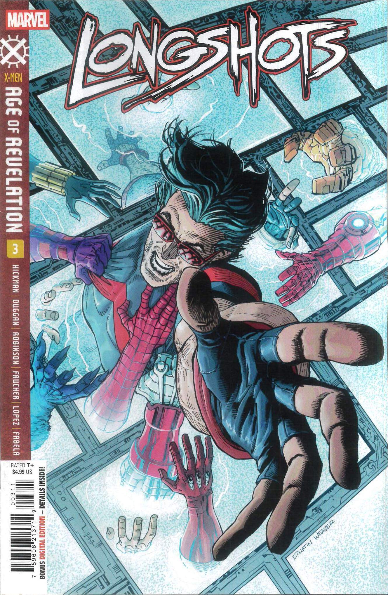 LONGSHOTS (AGE OF REVELATION) #3: Dustin Weaver cover A LONGSHOTS (AGE OF REVELATION) #3: Dustin Weaver cover A