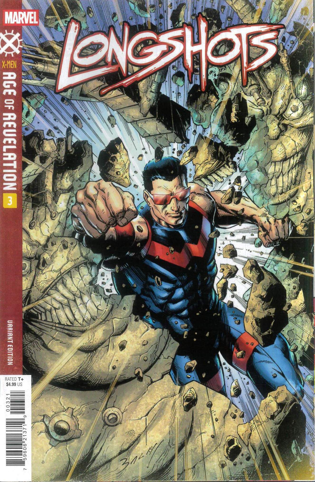 LONGSHOTS (AGE OF REVELATION) #3: Mark Bagley cover B LONGSHOTS (AGE OF REVELATION) #3: Mark Bagley cover B