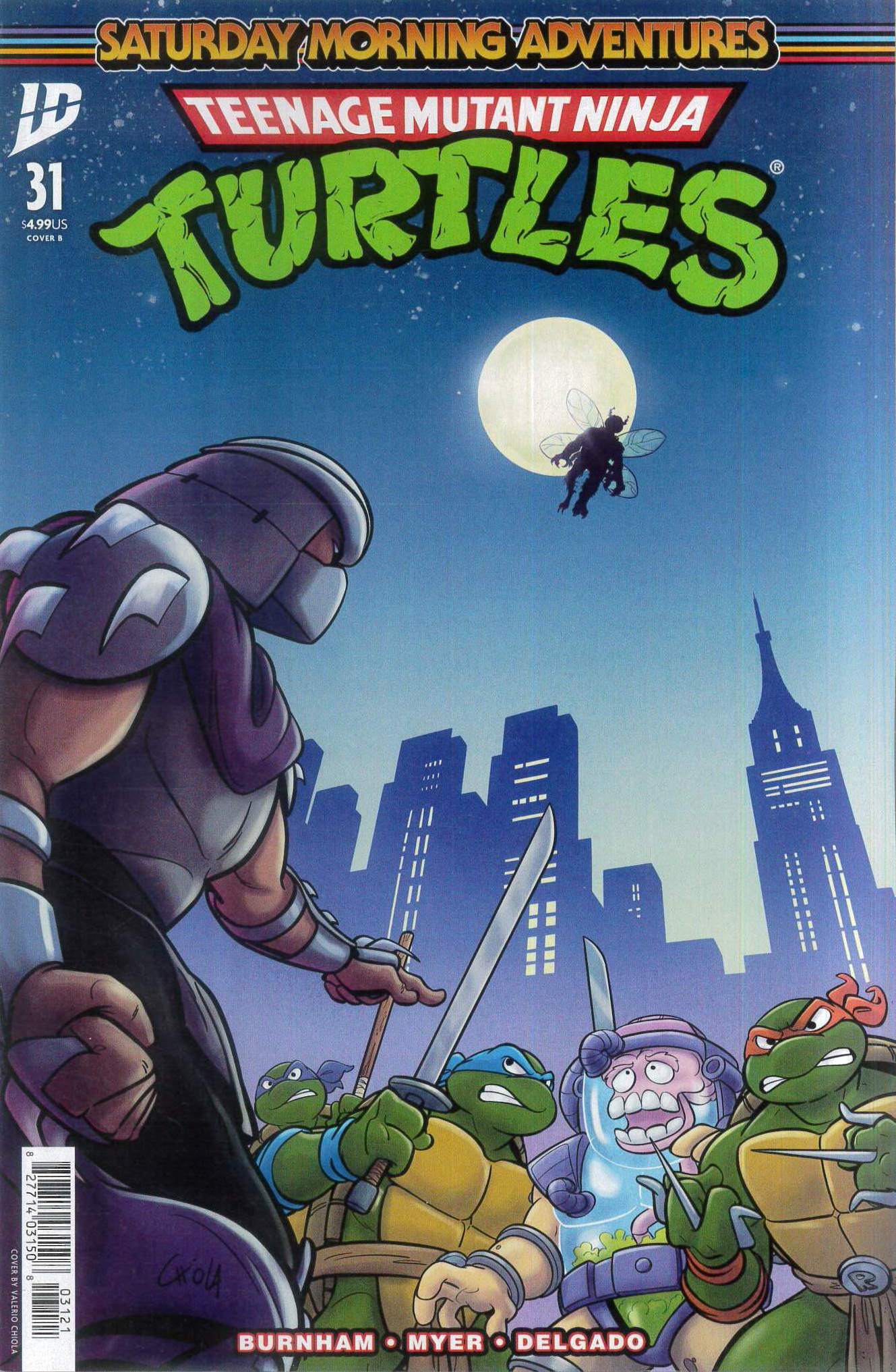 TMNT SATURDAY MORNING ADVENTURES (2023 SERIES) #31: Valerio Chiola cover B TMNT SATURDAY MORNING ADVENTURES (2023 SERIES) #31: Valerio Chiola cover B