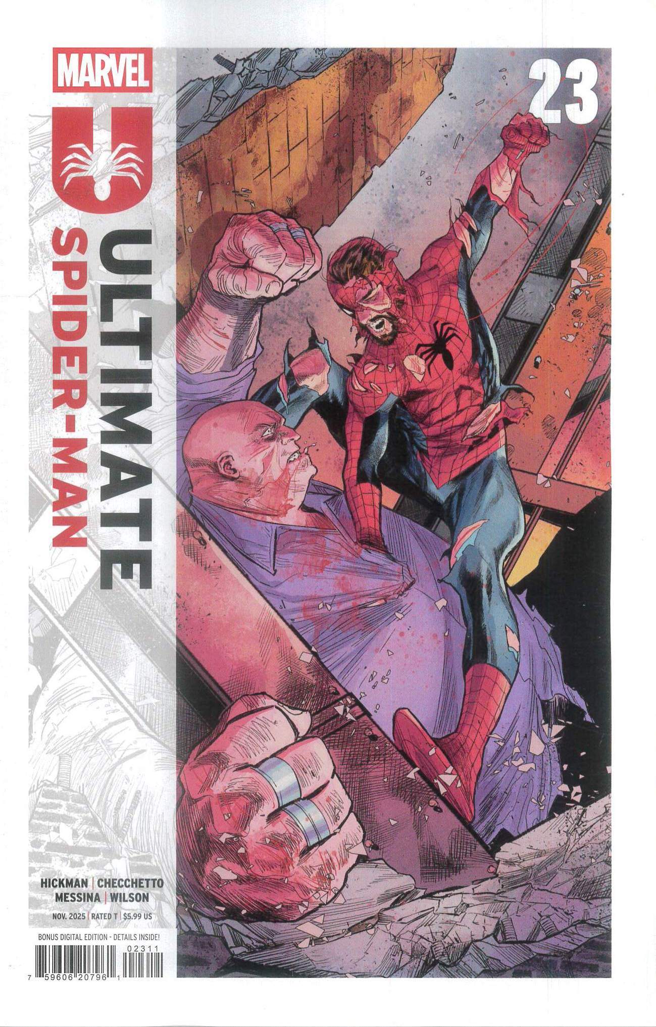 ULTIMATE SPIDER-MAN (2024 SERIES) #23: Marco Checchetto cover A ULTIMATE SPIDER-MAN (2024 SERIES) #23: Marco Checchetto cover A