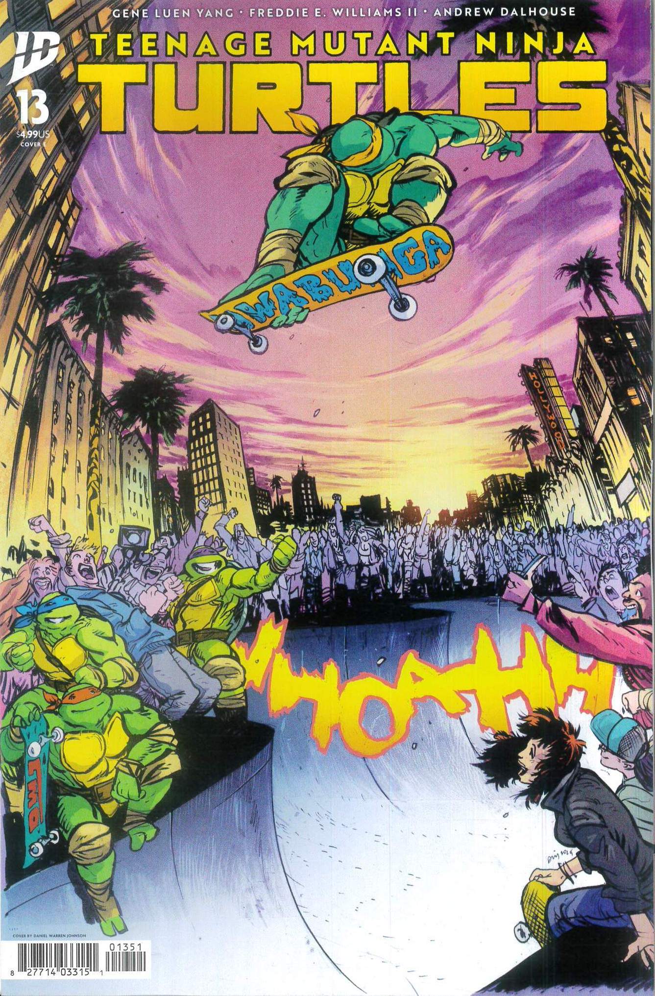 TEENAGE MUTANT NINJA TURTLES (2024 SERIES) #13: Daniel Warren Johnson cover E TEENAGE MUTANT NINJA TURTLES (2024 SERIES) #13: Daniel Warren Johnson cover E