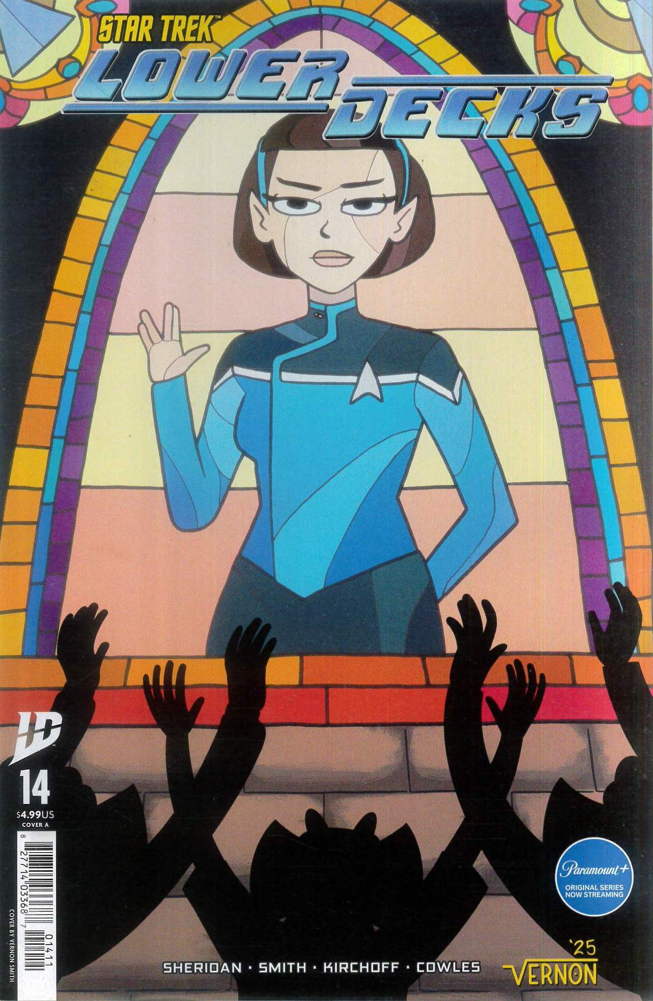 STAR TREK: LOWER DECKS (2024 SERIES) #14: Vernon Smith cover A STAR TREK: LOWER DECKS (2024 SERIES) #14: Vernon Smith cover A