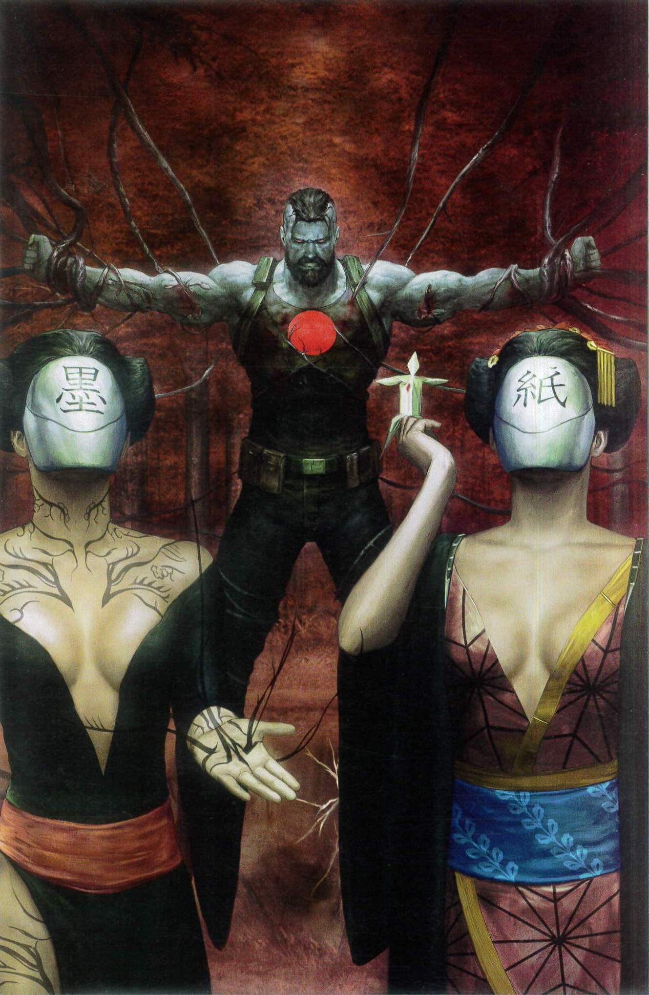 VALIANT BEYOND: BLOODSHOT #3: Agustin Alessio virgin cover F VALIANT BEYOND: BLOODSHOT #3: Agustin Alessio virgin cover F