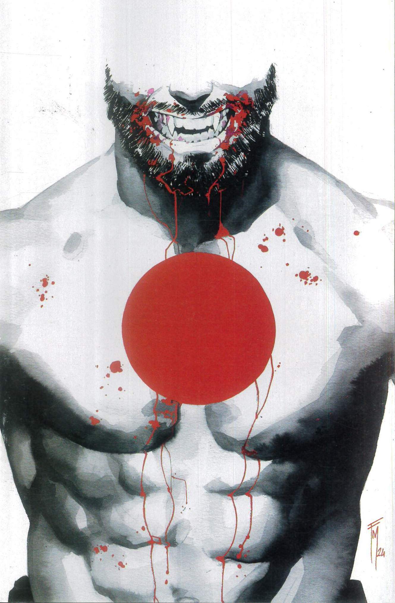 VALIANT BEYOND: BLOODSHOT #3: Federico Mele virgin cover E VALIANT BEYOND: BLOODSHOT #3: Federico Mele virgin cover E