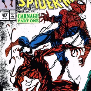 AMAZING SPIDER-MAN (1962-2018 SERIES) #361: 1st full app Carnage – Halo Graded 9.8
