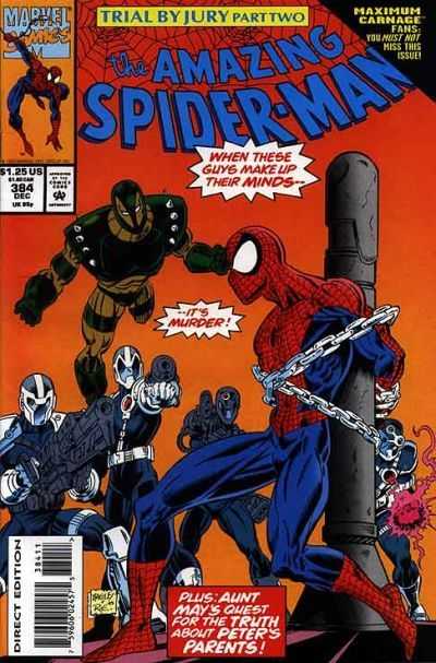 AMAZING SPIDER-MAN (1962-2018 SERIES) #384 AMAZING SPIDER-MAN (1962-2018 SERIES) #384