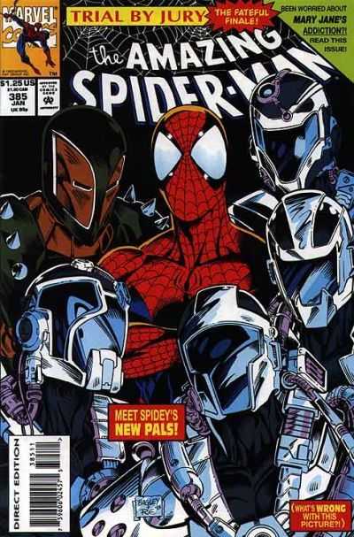 AMAZING SPIDER-MAN (1962-2018 SERIES) #385 AMAZING SPIDER-MAN (1962-2018 SERIES) #385