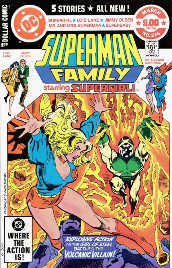 SUPERMAN FAMILY #216