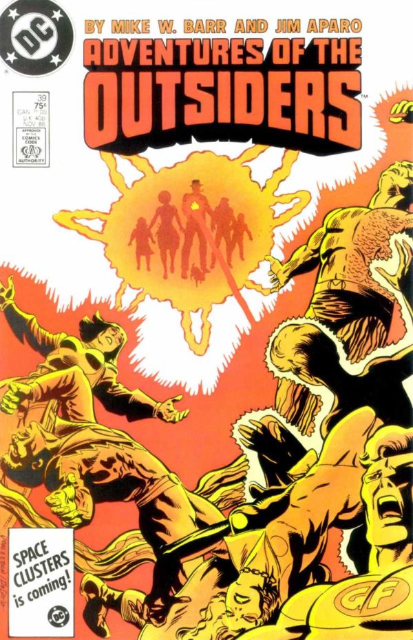 ADVENTURES OF THE OUTSIDERS #39: #39 onwards are reprints of Outsiders (1985 series)