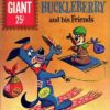 DELL GIANT SERIES #44: Around the World with Huckleberry and his Friends