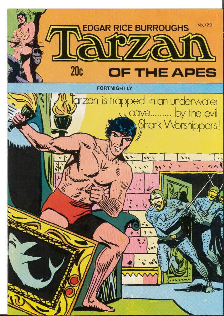 TARZAN OF THE APES FORTNIGHTLY #120 TARZAN OF THE APES FORTNIGHTLY #120