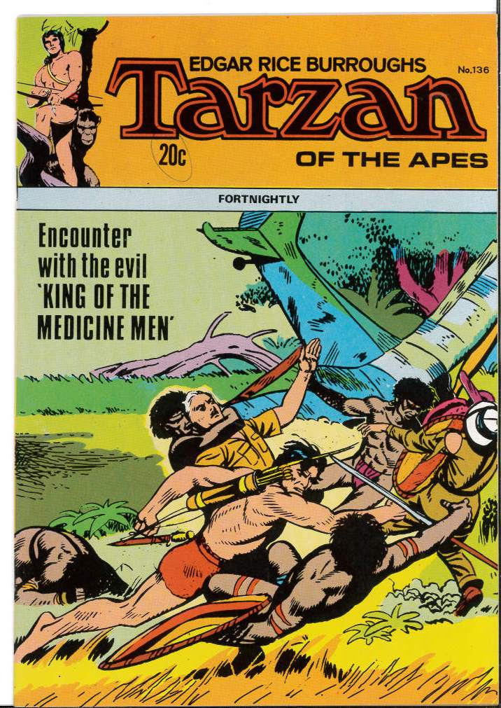 TARZAN OF THE APES FORTNIGHTLY #136 TARZAN OF THE APES FORTNIGHTLY #136