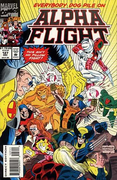 ALPHA FLIGHT (1983-1994 SERIES) #127 ALPHA FLIGHT (1983-1994 SERIES) #127