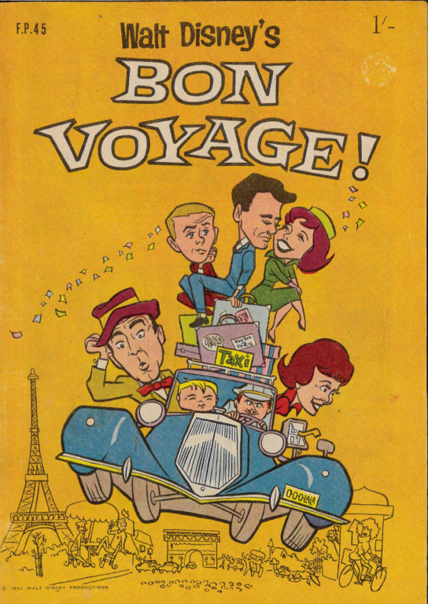 WALT DISNEY’S FILM PREVIEW COMIC (FP) (1953-1977) #45: Bon Voyage!