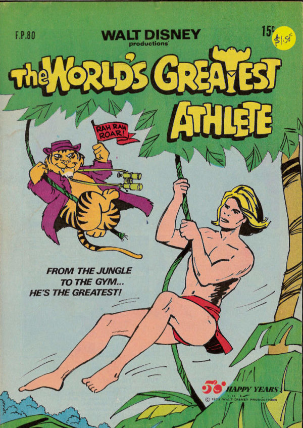 WALT DISNEY’S FILM PREVIEW COMIC (FP) (1953-1977) #80: The World’s Greatest Athlete