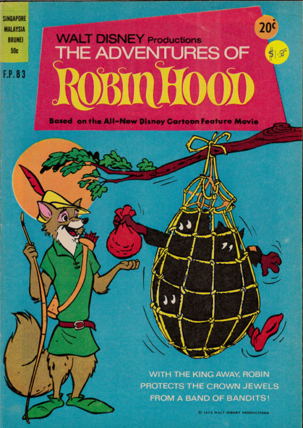 WALT DISNEY’S FILM PREVIEW COMIC (FP) (1953-1977) #83: Adventures of Robin Hood