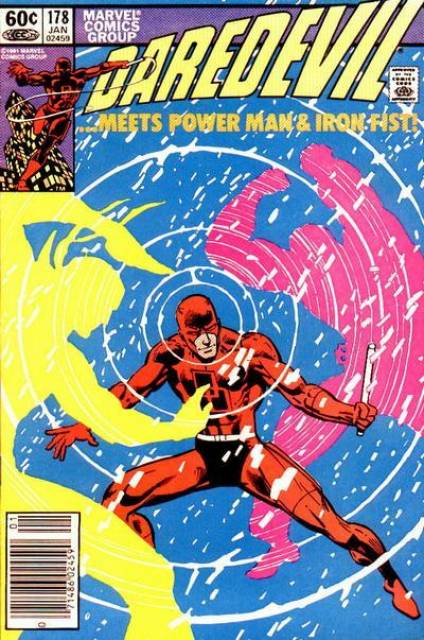 DAREDEVIL (1964-2018 SERIES) #178: Frank Miller: Luke Cage/Power Man & Iron Fist: Newsstand 9.4 DAREDEVIL (1964-2018 SERIES) #178: Frank Miller: Luke Cage/Power Man & Iron Fist: Newsstand 9.4