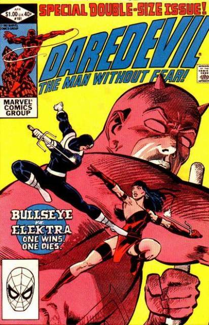DAREDEVIL (1964-2018 SERIES) #181: Frank Miller: Death of Elektra: Bullseye: Newsstand: NM DAREDEVIL (1964-2018 SERIES) #181: Frank Miller: Death of Elektra: Bullseye: Newsstand: NM