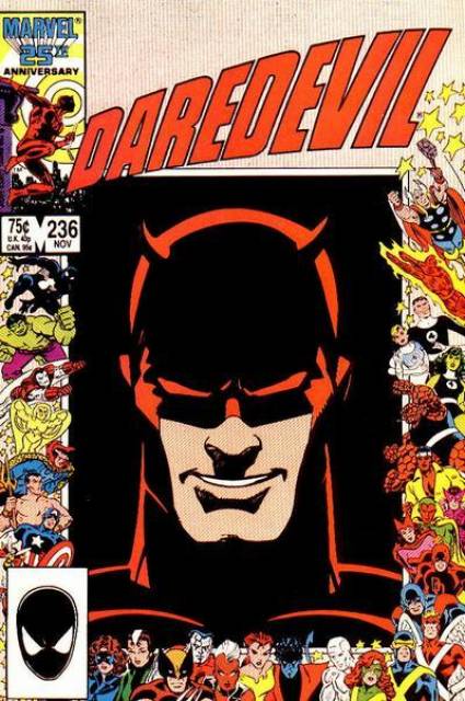 DAREDEVIL (1964-2018 SERIES) #236: 25th Anniversary Fantastic Four: Black Widow: SHIELD: NM DAREDEVIL (1964-2018 SERIES) #236: 25th Anniversary Fantastic Four: Black Widow: SHIELD: NM