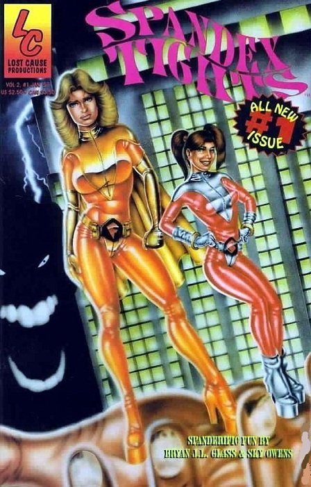 SPANDEX TIGHTS: ADVENTURES OF THE AEROBIC DUO #201 SPANDEX TIGHTS: ADVENTURES OF THE AEROBIC DUO #201