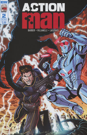 ACTION MAN #202: #2 John Royle Rom subscription cover ACTION MAN #202: #2 John Royle Rom subscription cover