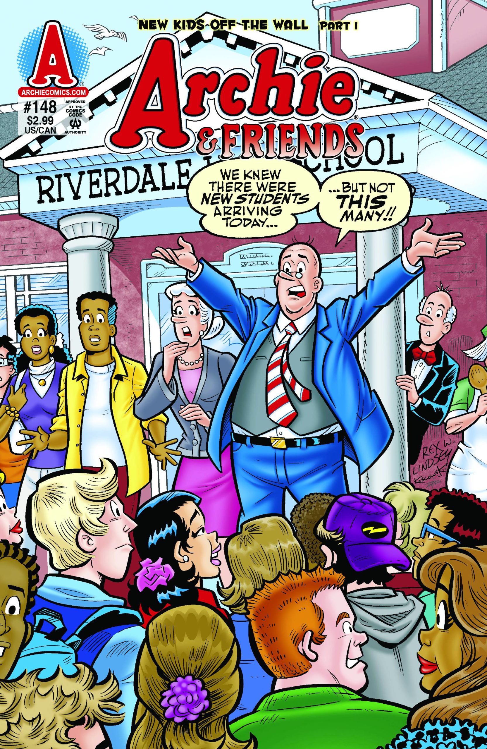ARCHIE AND FRIENDS (1992-2011 SERIES) #148: New Kids Part 1 ARCHIE AND FRIENDS (1992-2011 SERIES) #148: New Kids Part 1