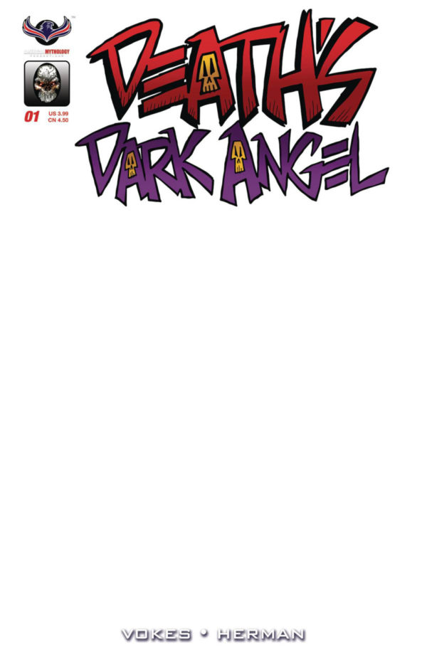 DEATH’S DARK ANGEL #102: #1 Blank sketch cover