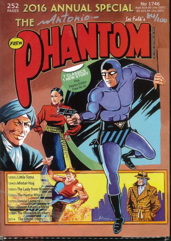 PHANTOM SIGNITURE SERIES (COA) #1746: Antonio Lemos (2016 Annual Special)